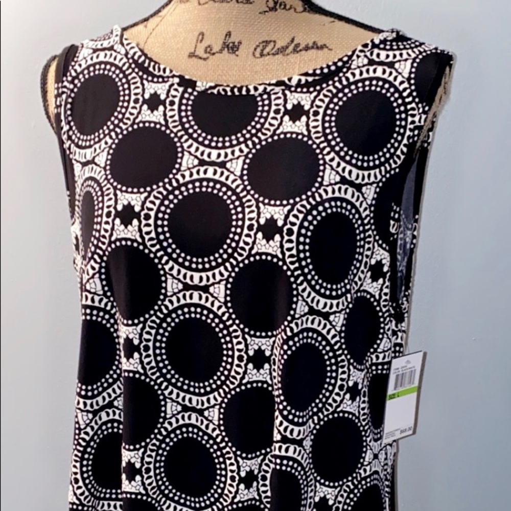 Ronni Nicole Black and White Dress